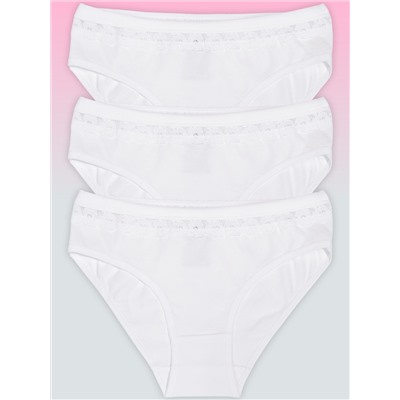 5397-01 Трусы для девочек белые (BAYKAR)