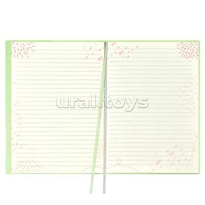 Записная книжка 56л. А6+ "Записки принцессы" 135x188 мм, мягкий переплёт, ниткошве