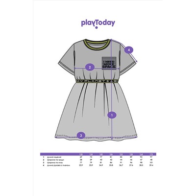 Платье PLAYTODAY, 1088813