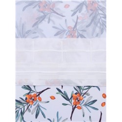Комплект штор для кухни с подхватами Berry garden, 145×180 см-2 шт., 100% п/э