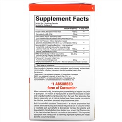 Natural Factors, CurcuminRich, Memory Curcumizer, 60 растительных капсул