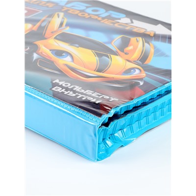 УЦЕНКА Набор для творчества «Крутые тачки» с мольбертом, 208 предметов