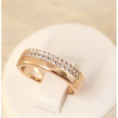 Кольцо позолота  Н01-4664 размер 16,5 17 18,5 19,5