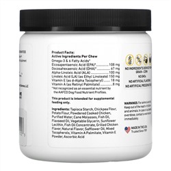 International Veterinary Sciences, Lipiderm, Healthy Skin & Coat, Dogs, Natural Chicken, 90 Soft Chews