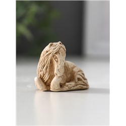 Фигурка-нэцкэ «Лошадь лежит», 3.5×4.5×3 см, слоновая кость