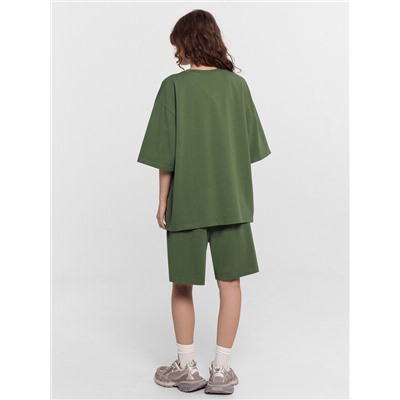 КОМПЛЕКТ ЖЕНСКИЙ (ДЖЕМПЕР, ШОРТЫ) 192010