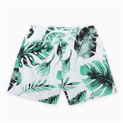 Купальные трусы детские MINAKU «Листья» рост 110-116 см