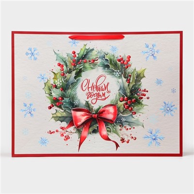 Пакет ламинированный «Венок», XXL 46×61×20 см