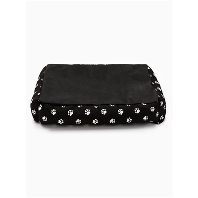 Лежанка для животных «Пухлик», 68×52×16 см, чёрная