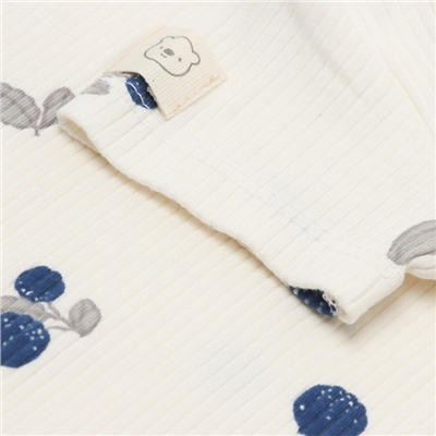 Боди Крошка Я Blueberry, рост 68-74 см, молочное