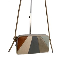 Женская сумка из натуральной кожи, цвет  мультицвет