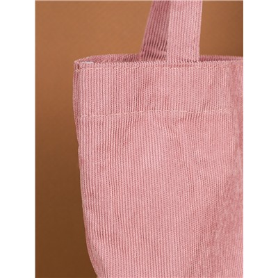 Сумка дамская шоппер 35х10х30 розовый / MIR - 11 /уп 10/