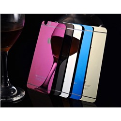 Зеркальное защитное стекло для iPhone 4/4s (2 шт)