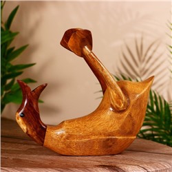 Подставка под бутылку «Уточка», 25×10×20 см, дерево