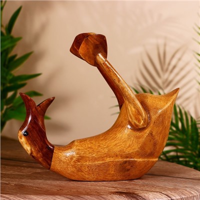 Подставка под бутылку «Уточка», 25×10×20 см, дерево