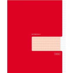 Тетрадь  96л клетка "ТЕТРАДЬ- Красная" (074514) 27565 Хатбер