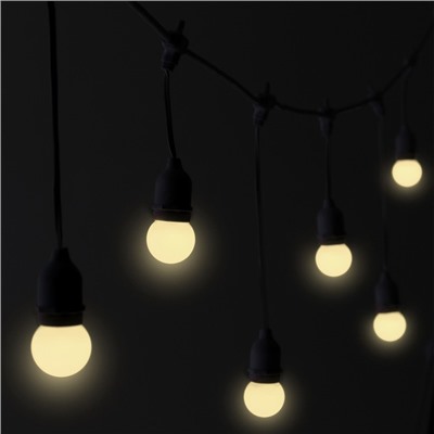 Лампа светодиодная Luazon Lighting, G45, Е27, 1.5 Вт, для белт-лайта, т-белая наб 20 шт
