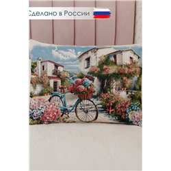 Наволочка декоративная 65х45 Роза бежевый НАТАЛИ, 1179330