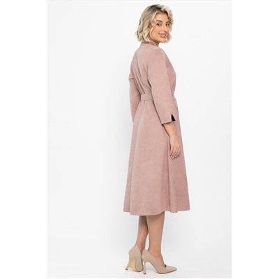 Платье замшевое Дарьяна НЬЮ (чайная роза) П14650-18М