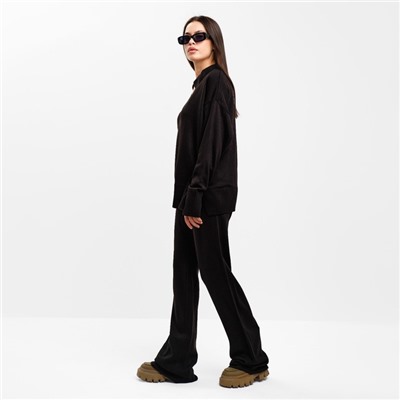 Костюм женский (джемпер, брюки) MIST, размер 40-42, чёрный