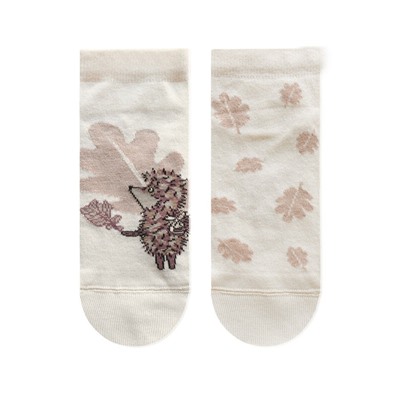 Короткие БРЕСТСКИЕ НОСКИ ЖЕНСКИЕ 1162 СМФ "Ежик в тумане"