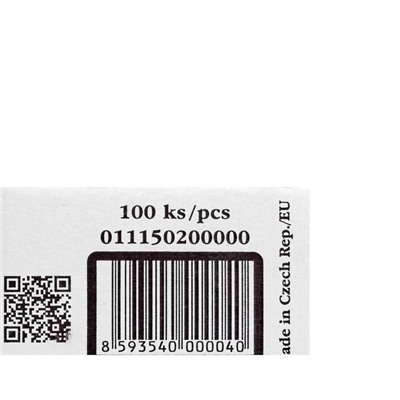 Набор мела белого 100 штук, Koh-I-Noor, 12×12×100 мм