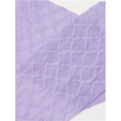 Полиамидные CONTE FANTASY Носки в крупные ромбы