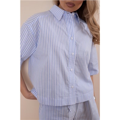 Костюм рубашка и шорты М326001бг