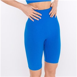 Велосипедки женские, ярко-синие, размер 42 (S)