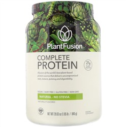 PlantFusion, Complete Protein, натуральный вкус, 840 г
