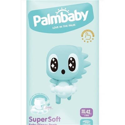Подгузники трусики "Palmbaby super soft Premium" NK18- XXL - 42 шт НАТАЛИ, 901601