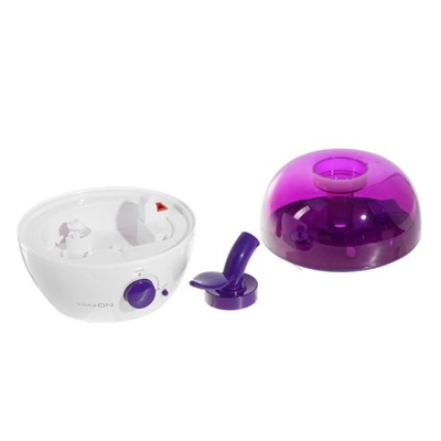 УЦЕНКА Увлажнитель воздуха LuazON LHU-02, ультразвуковой, 2.4 л, 25 Вт, бело-фиолетовый