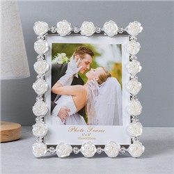 Фоторамка 15x20 Цветок / CZ-081-1C /уп 60/