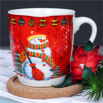 Кружка новогодняя 250 мл / X614 /уп 96/