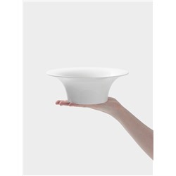 Тарелка глубокая Hanna Knövell, 900 мл, d=22 см, фарфор, белая