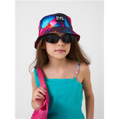 Панама текстильная для девочек