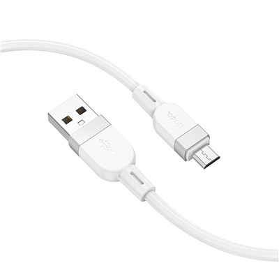 Кабель USB - micro USB Hoco X109 12W 100см 2,4A  (white)