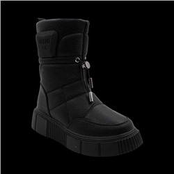 Сапоги на меху 3095В-1 черные