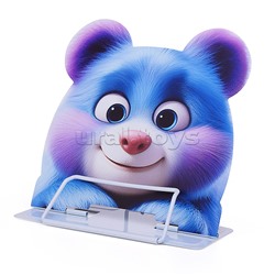 Подставка для книг "Bear" 23.2*20см, металл, 1 дизайн, ОПП- упаковка