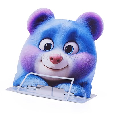 Подставка для книг "Bear" 23.2*20см, металл, 1 дизайн, ОПП- упаковка
