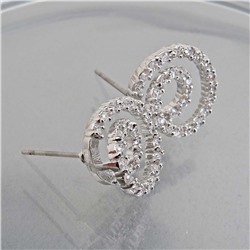 Акц -12% Серьги-пуссеты на гвоздиках арт. GL E-85743 (id 184240)