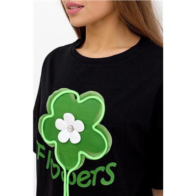 Футболка женская Flowers Ч Арт. 9360