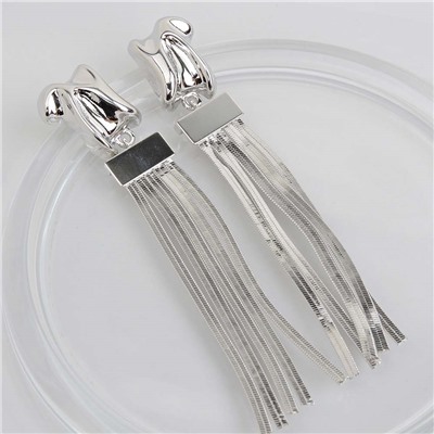 Серьги длинные на гвоздиках арт. 13 3791 (id 277128)