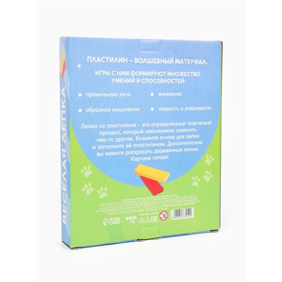 Пластилиновые картинки «Котенок», 21×15 см