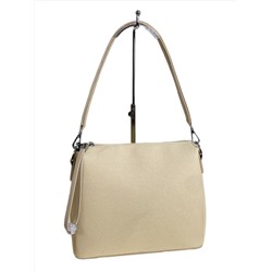 Женская сумка из искусственной кожи, цвет молочный