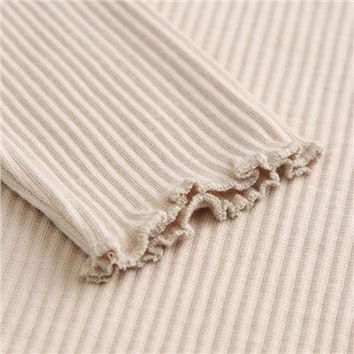 Пижама детская SL HOME, размер 32 (110-116 см), бежевая