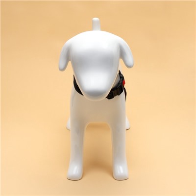 Шлейка К7 мягкая светоотражающая, размер S, ОГ 44-55 см, вес 5-9 кг, красная