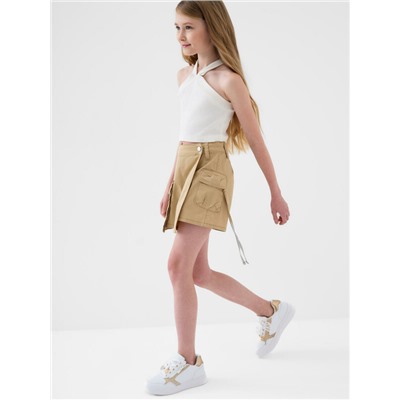 Юбка-шорты текстильные для девочек