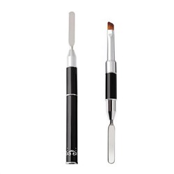 Kristaller Кисть со шпателем для полигеля / КР-03 12412