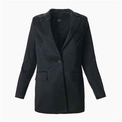 Пиджак женский однобортный MIST, размер 50, чёрный